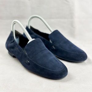 Paul Green Midnight Blue Suede Loafers